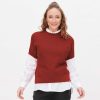 Hot Nancy | Vest Gebreide Kleding En Sweatshirts