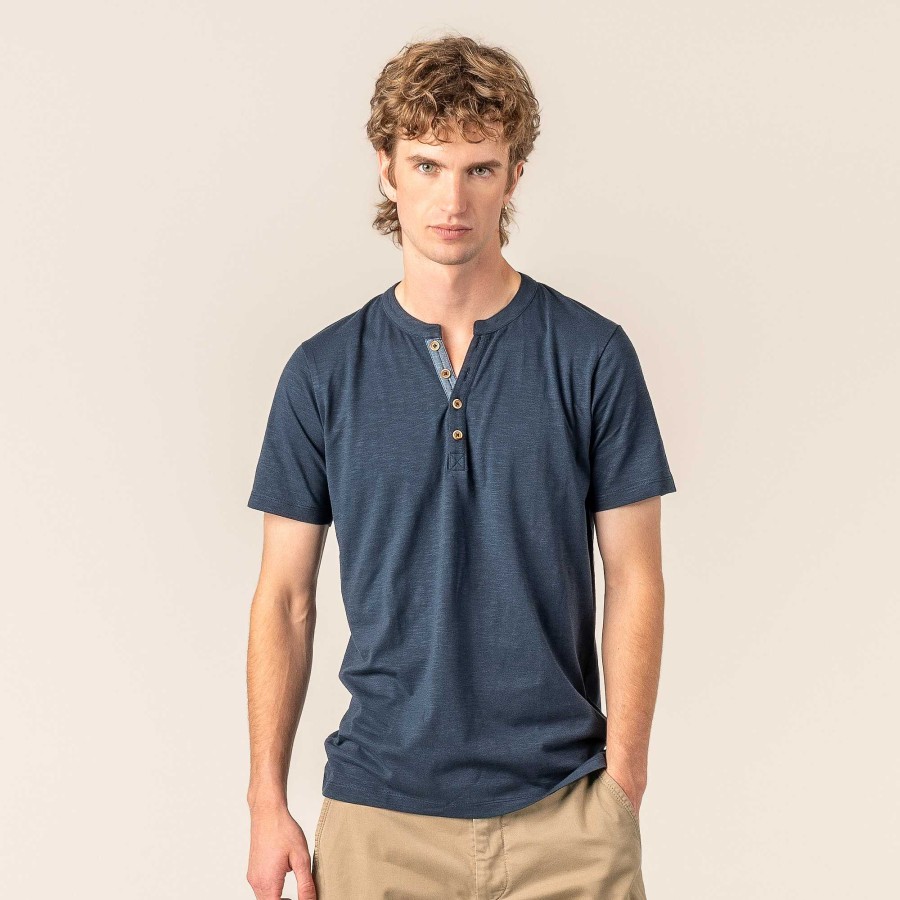 Clearance Othello | Henley-T-Shirt T-Shirts En Poloshirts